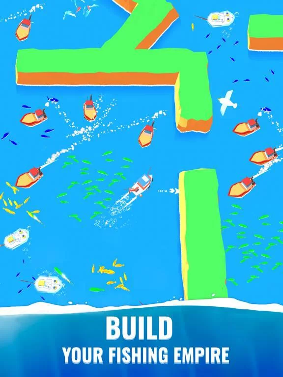Изображение игры: Fish idle: hooked tycoon