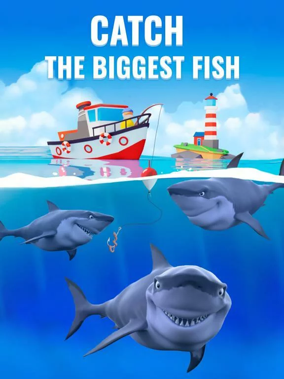 Изображение игры: Fish idle: hooked tycoon
