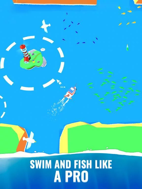 Изображение игры: Fish idle: hooked tycoon