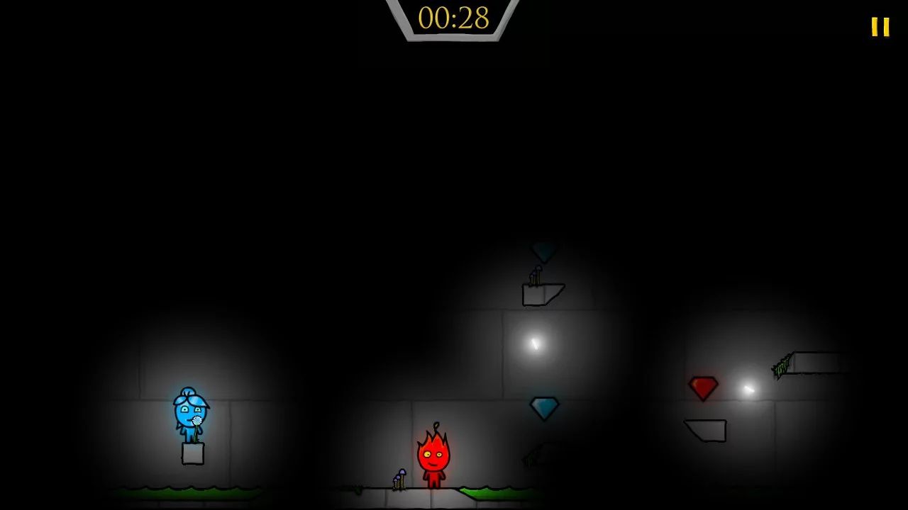 Изображение игры: Fireboy & Watergirl: Fairy Tales