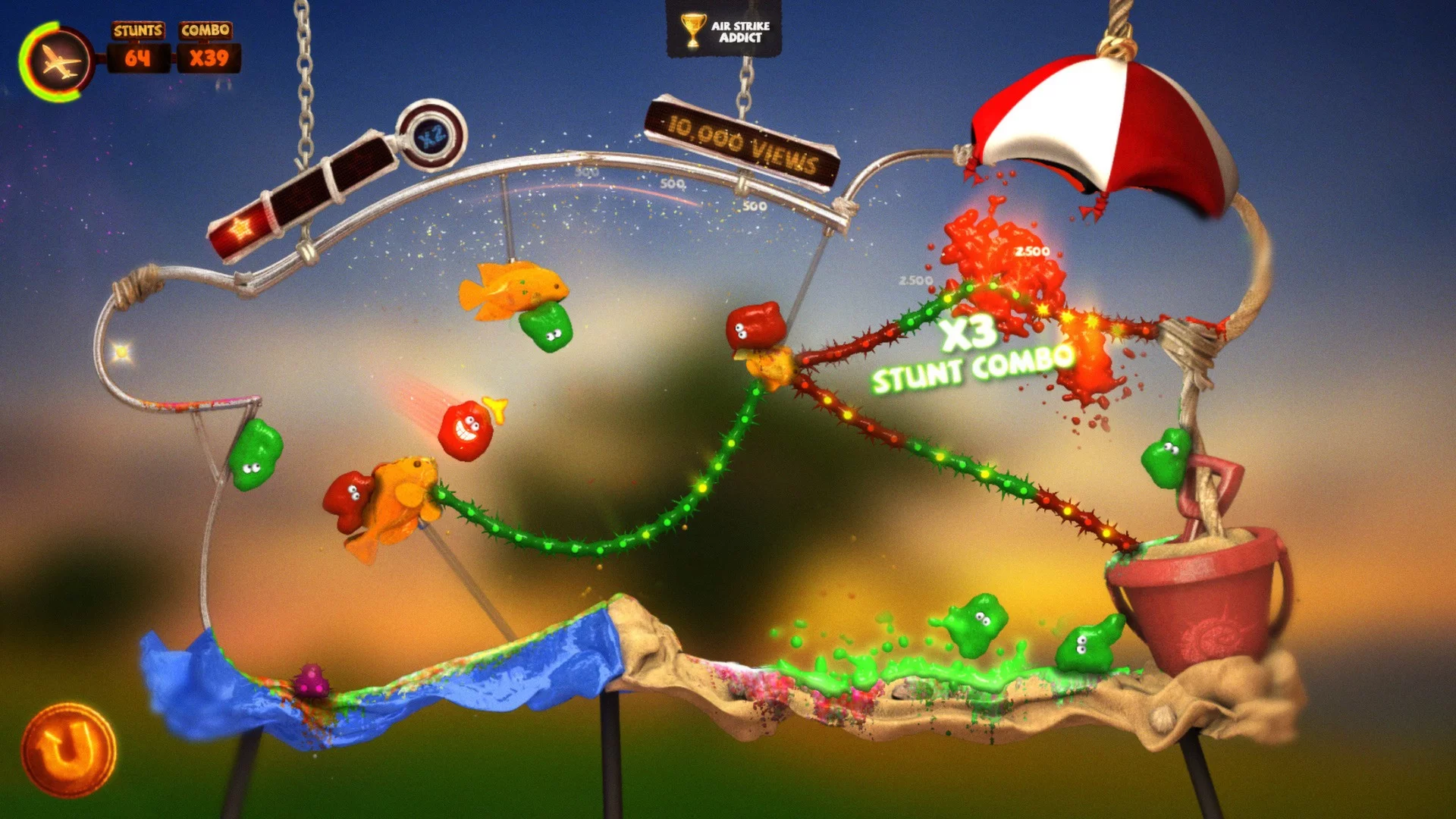 Изображение игры: Super Splatters