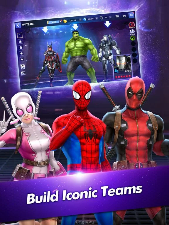 Изображение игры: MARVEL Future Fight