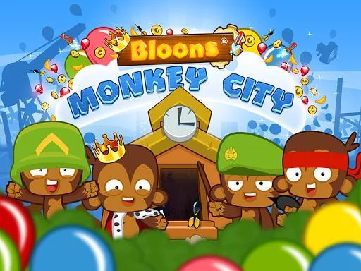 Изображение игры: Bloons Monkey City