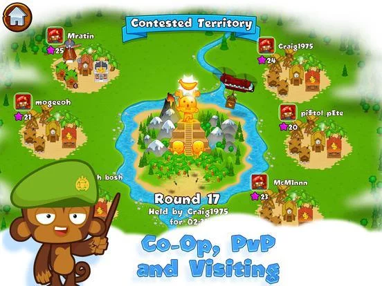 Изображение игры: Bloons Monkey City