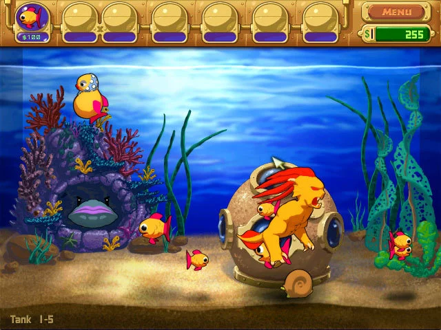 Изображение игры: Insaniquarium Deluxe