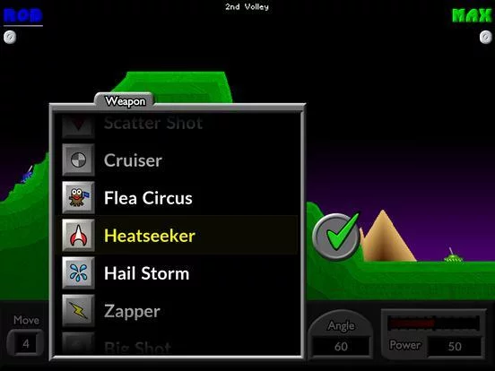 Изображение игры: Pocket Tanks