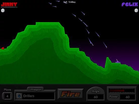 Изображение игры: Pocket Tanks