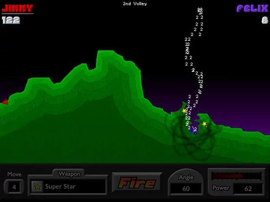 Изображение игры: Pocket Tanks
