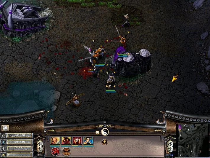 Изображение игры: Battle Realms + Winter of the Wolf