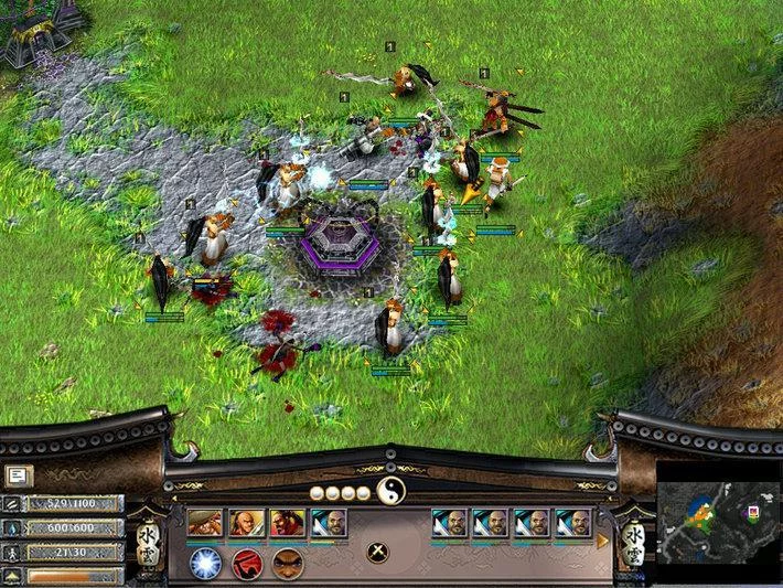 Изображение игры: Battle Realms + Winter of the Wolf