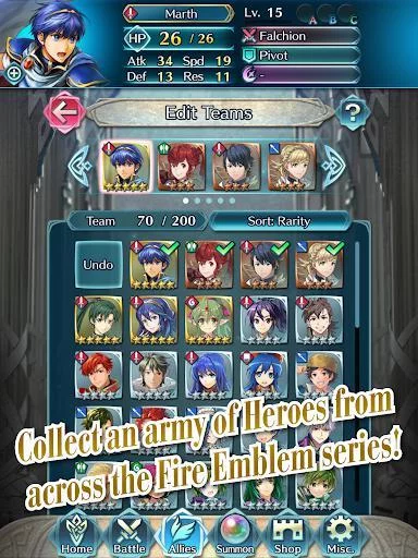 Изображение игры: Fire Emblem Heroes
