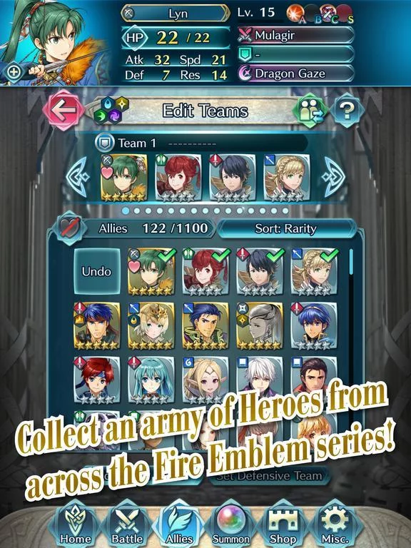 Изображение игры: Fire Emblem Heroes