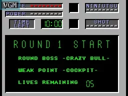 Изображение игры: The Cyber Shinobi