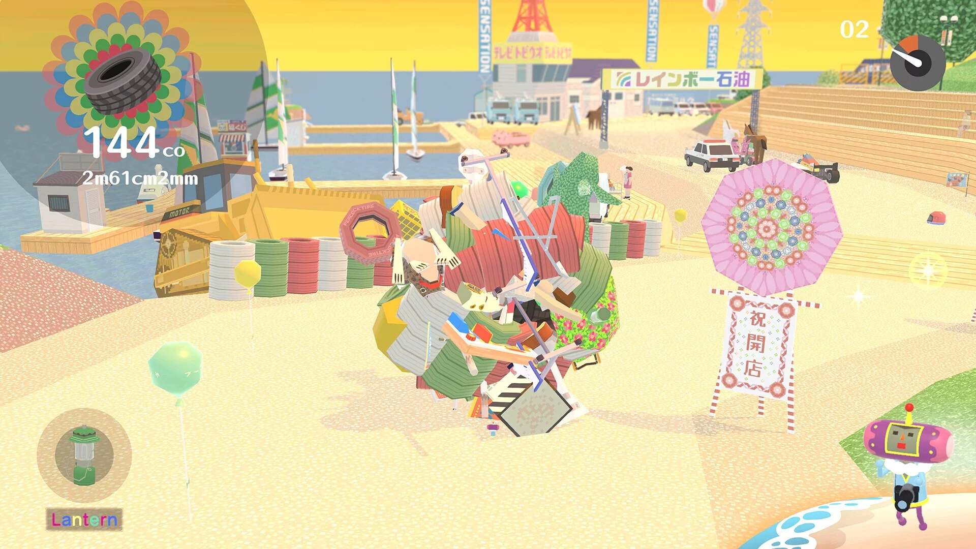 Изображение игры: We Love Katamari REROLL+ Royal Reverie