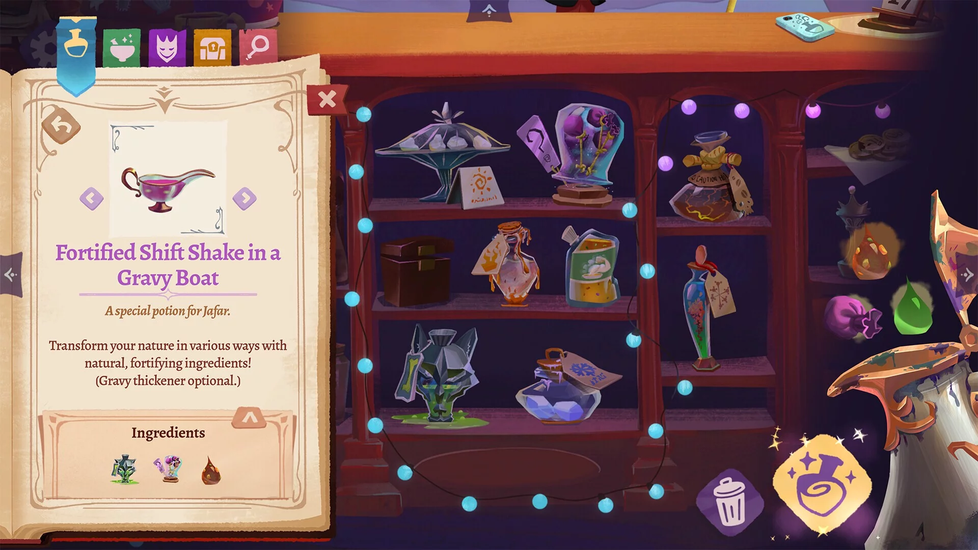 Изображение игры: Disney Villains Cursed Café