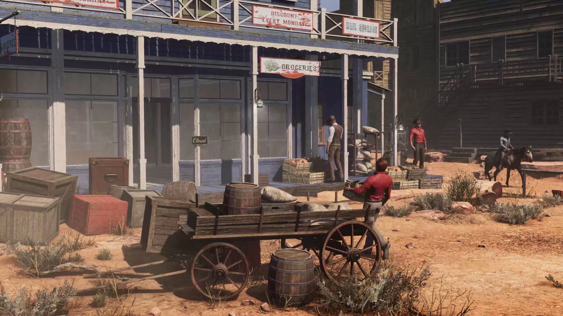 Изображение игры: Wild West Supermarket Simulator