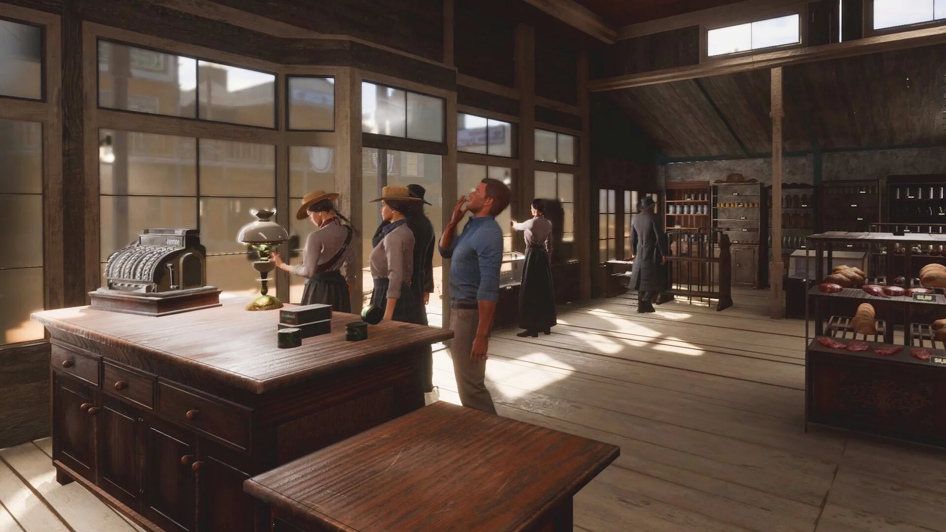 Изображение игры: Wild West Supermarket Simulator