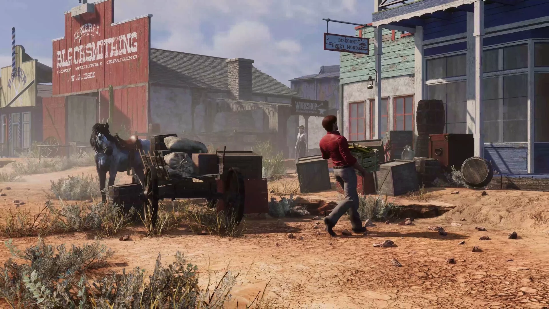Изображение игры: Wild West Supermarket Simulator