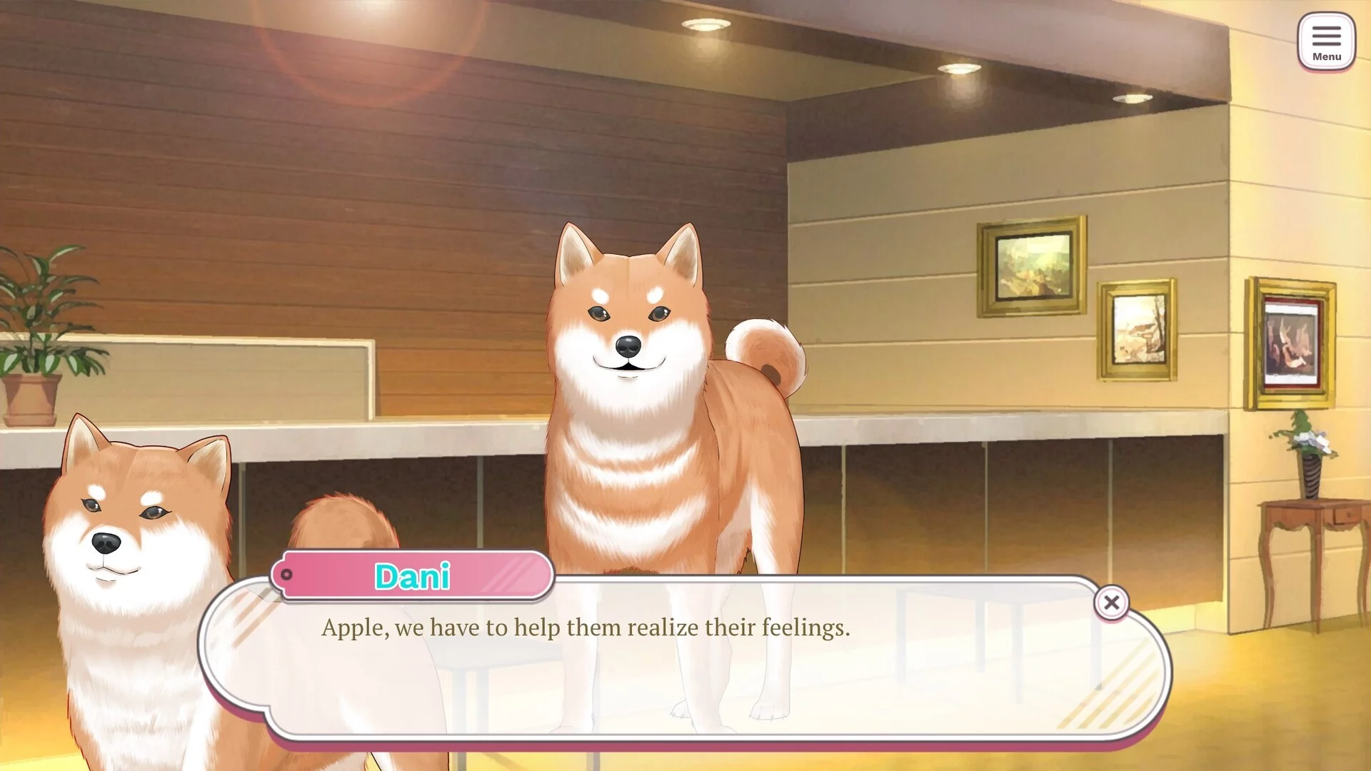 Изображение игры: Double Date - Yuri Visual Novel