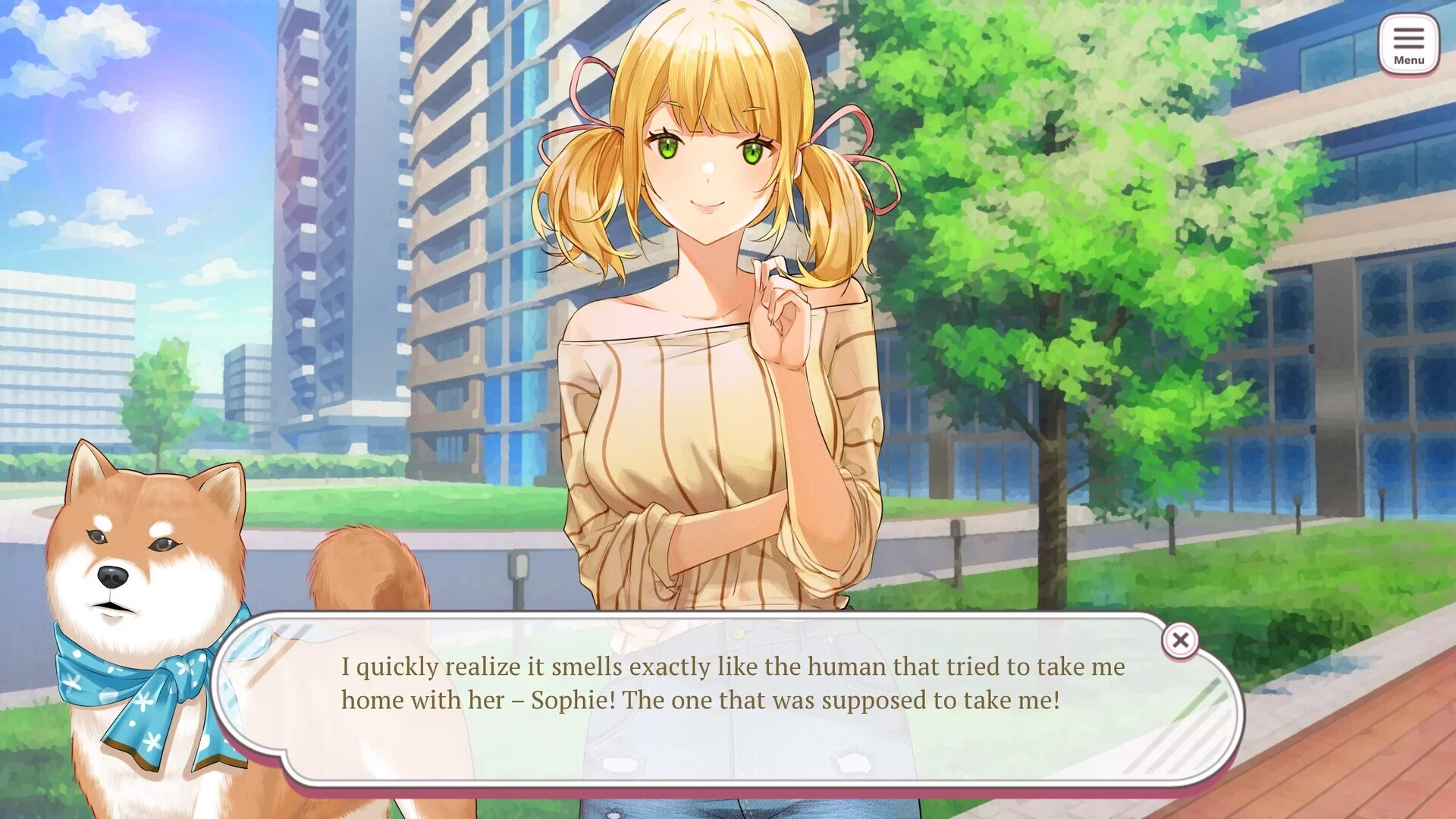 Изображение игры: Double Date - Yuri Visual Novel
