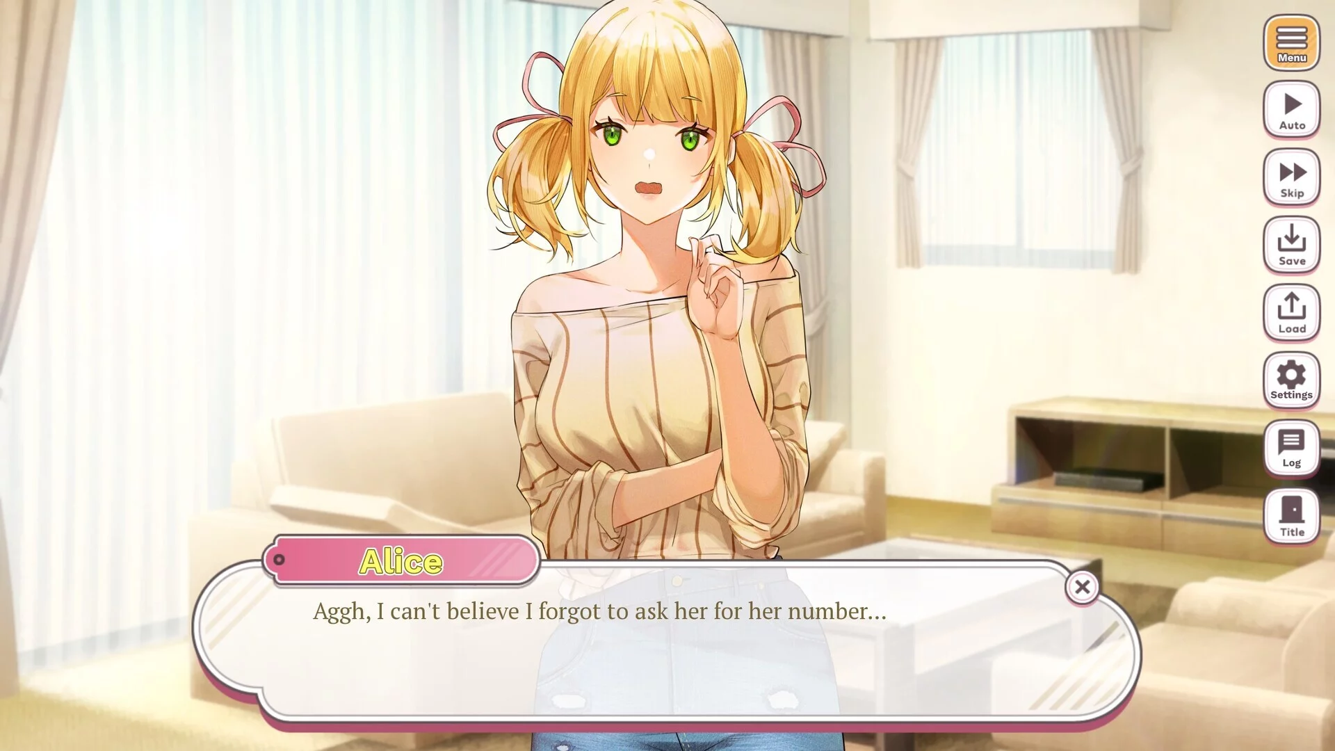 Изображение игры: Double Date - Yuri Visual Novel