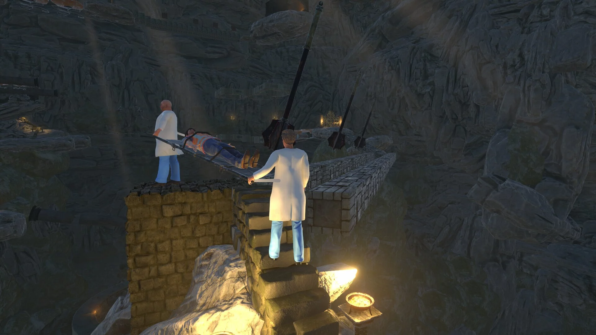 Изображение игры: Stretcher Together