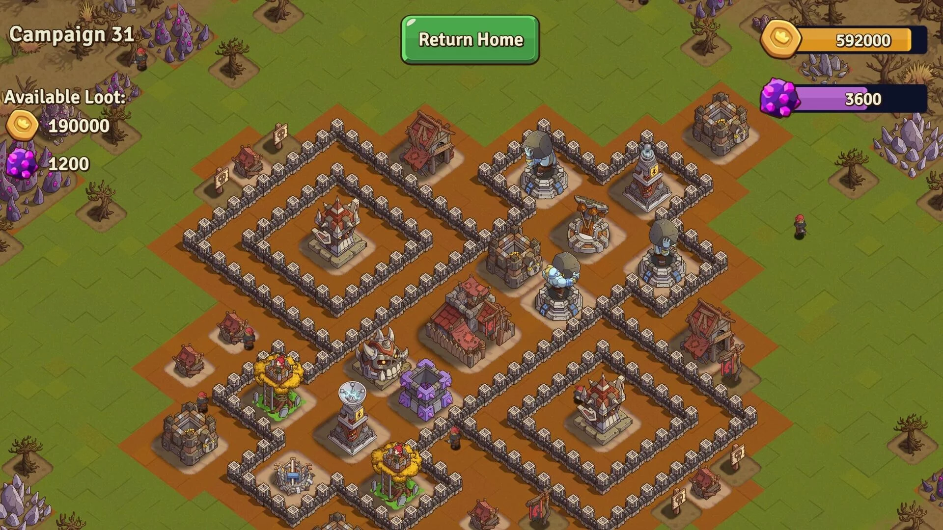 Изображение игры: Bandits vs Lords: Epic Clash