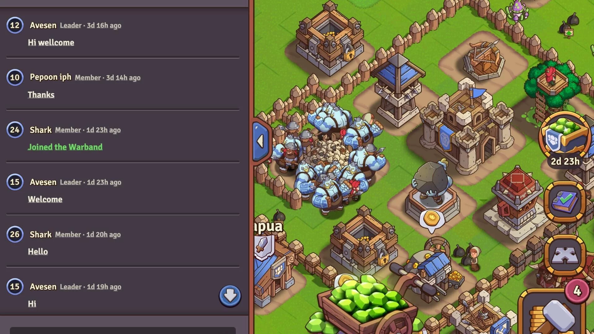 Изображение игры: Bandits vs Lords: Epic Clash