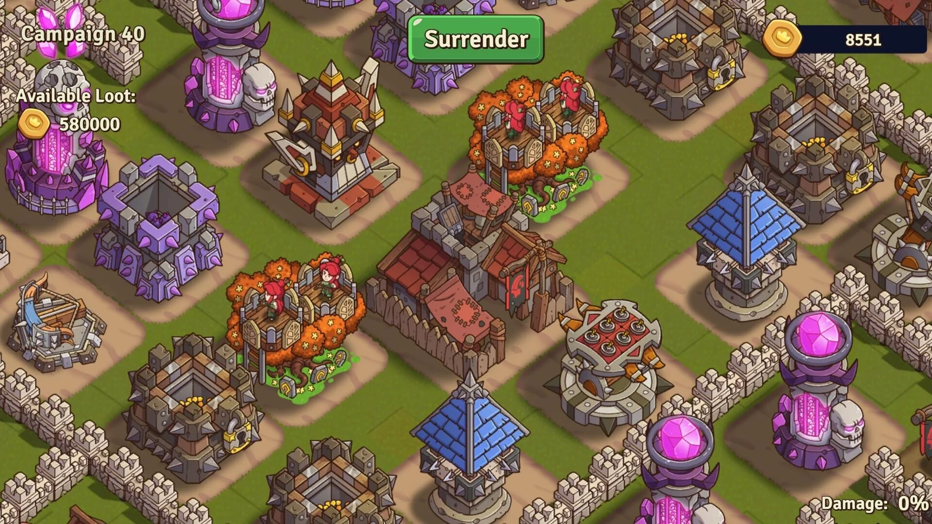 Изображение игры: Bandits vs Lords: Epic Clash