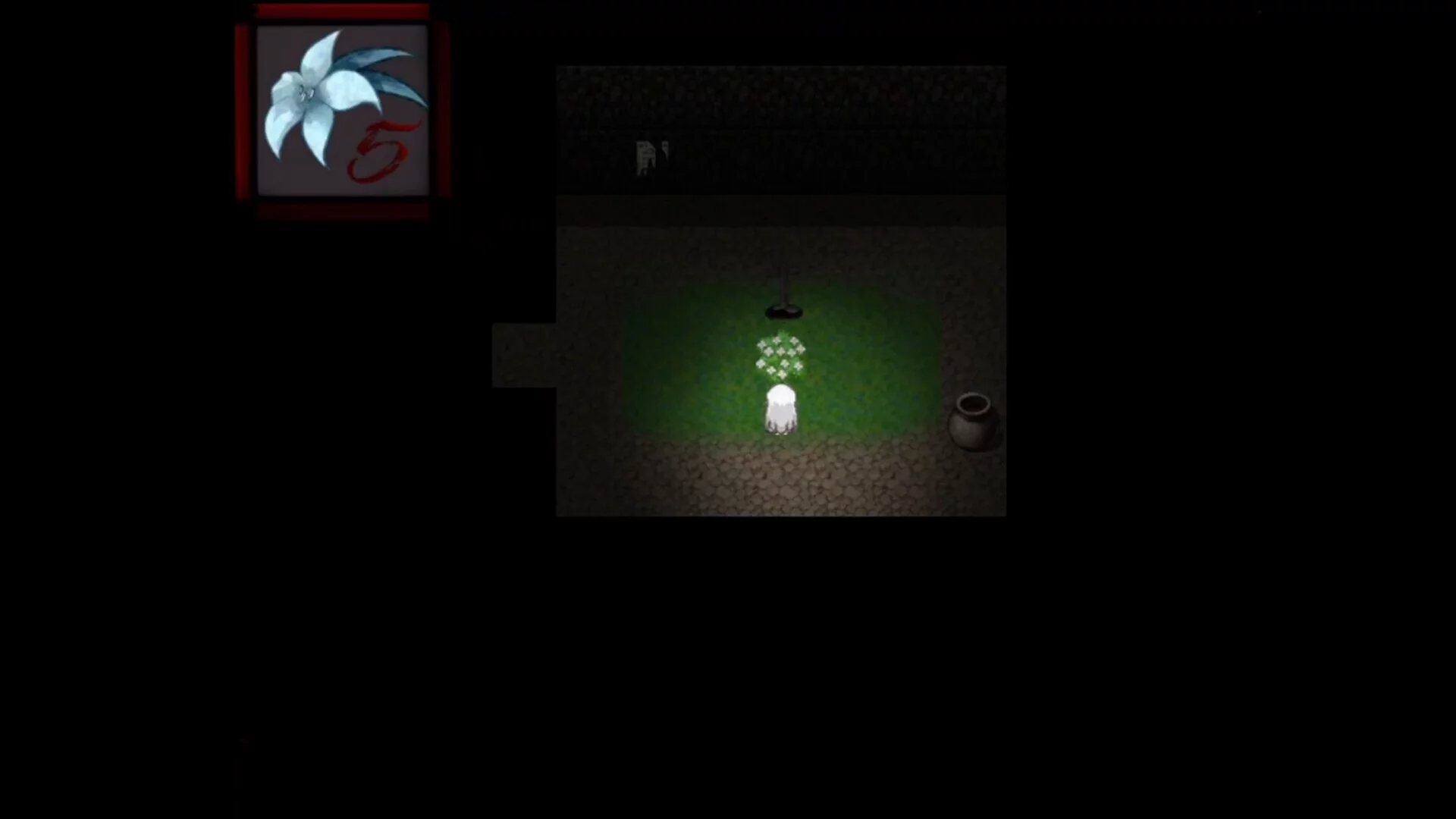 Изображение игры: Before you get trapped in the black lilies.