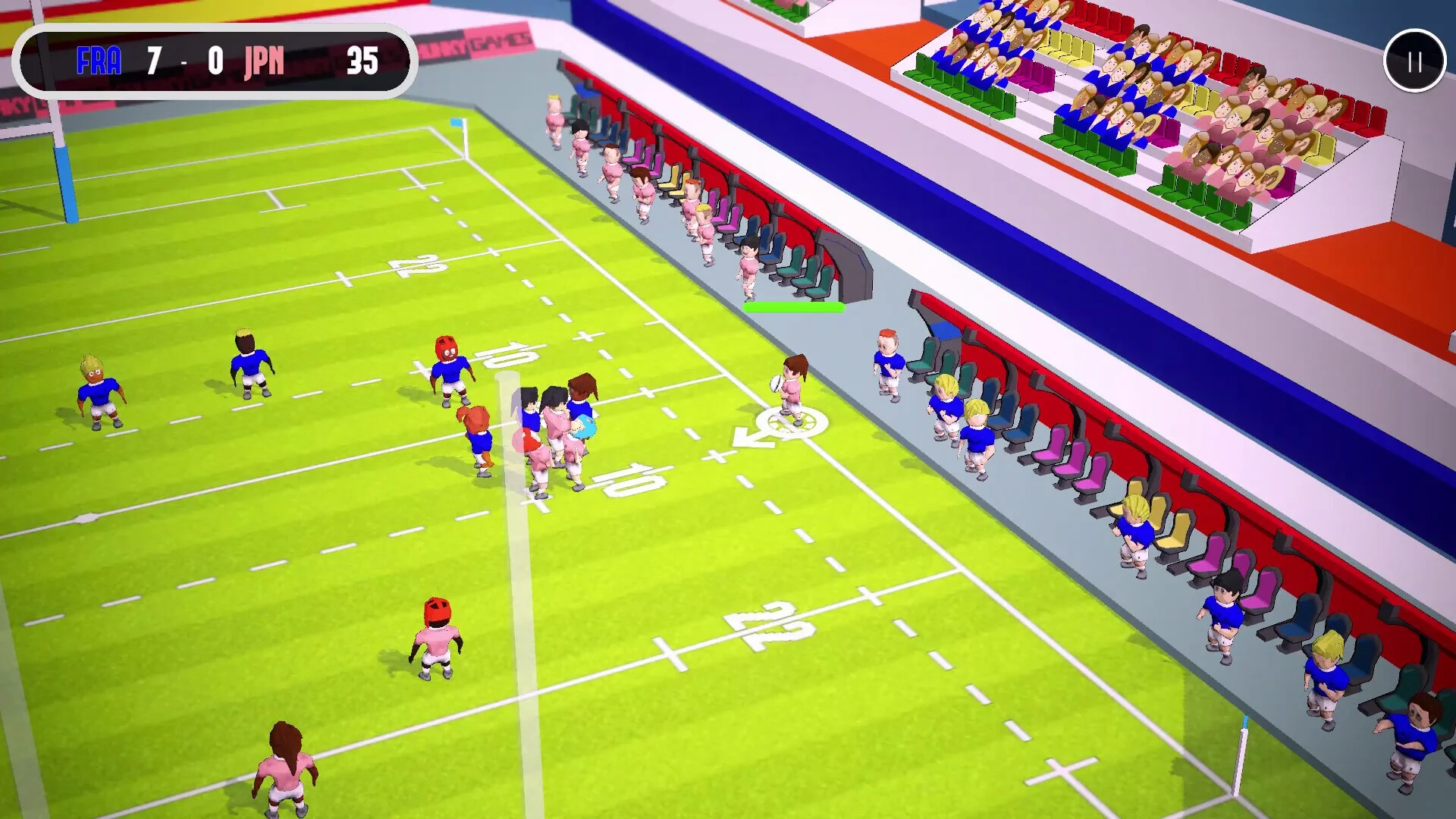 Изображение игры: MINI Rugby: World Tour