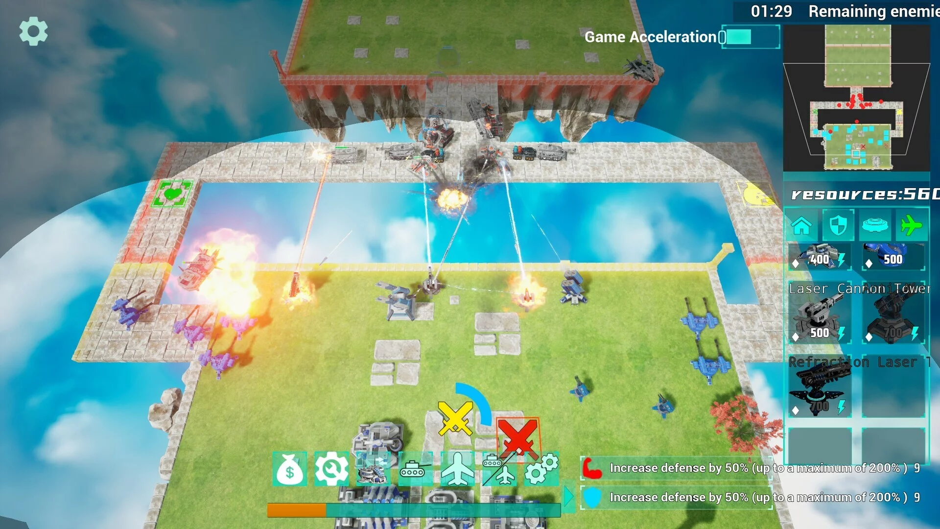 Изображение игры: TechGuardian: Territory Defense