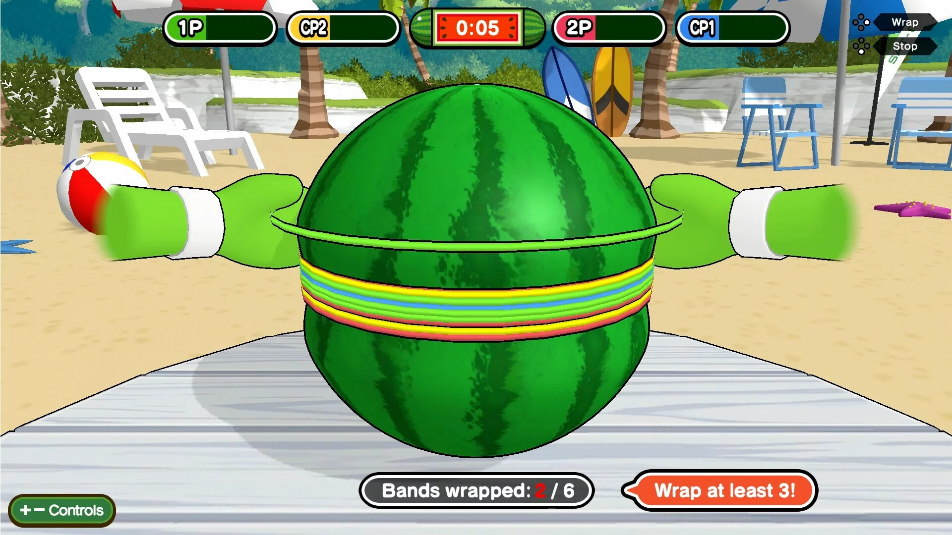 Изображение игры: Hit! Spin! Watermelon Party