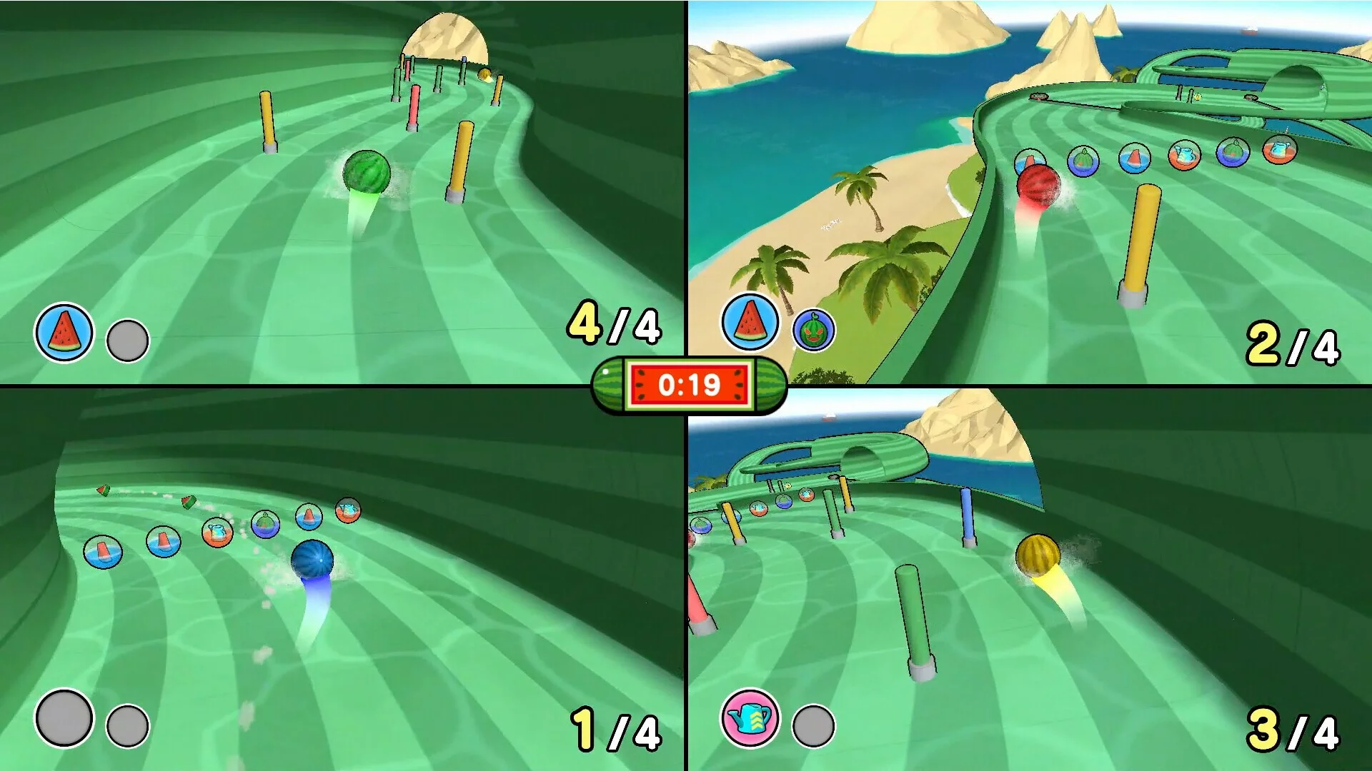 Изображение игры: Hit! Spin! Watermelon Party