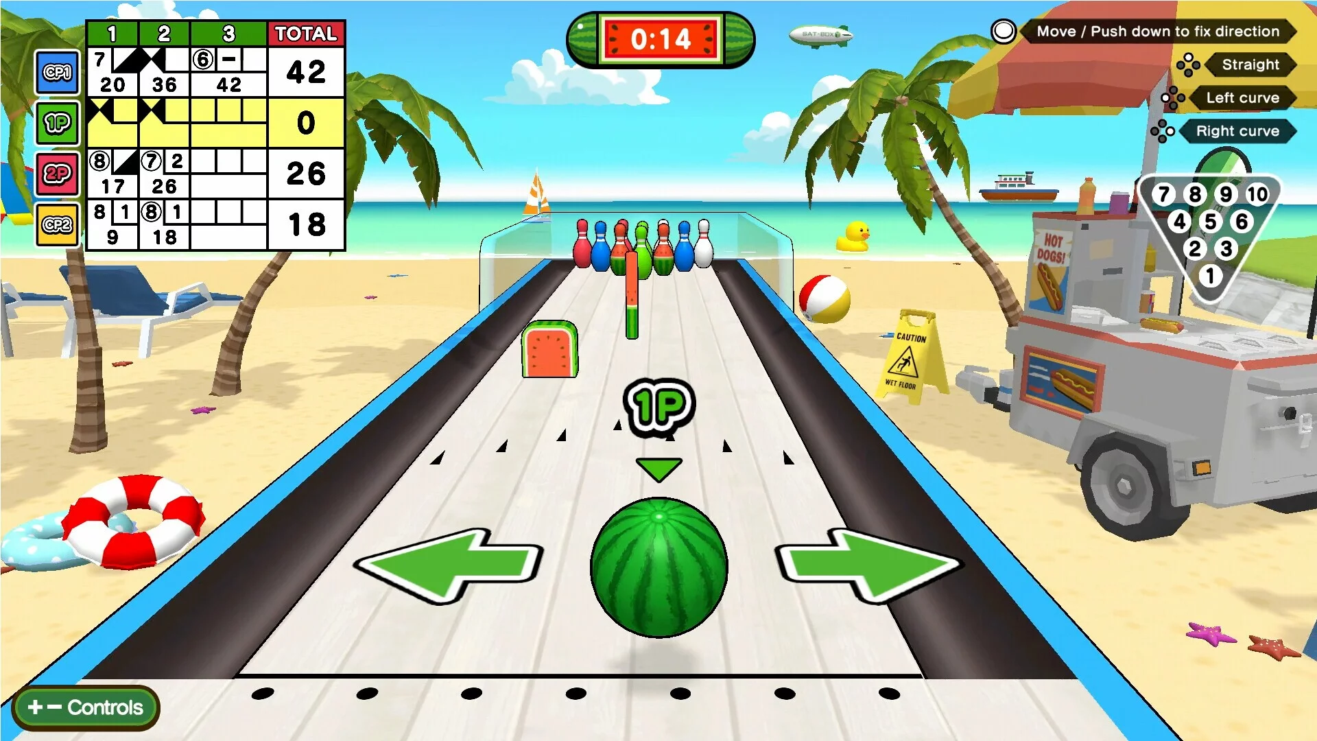 Изображение игры: Hit! Spin! Watermelon Party