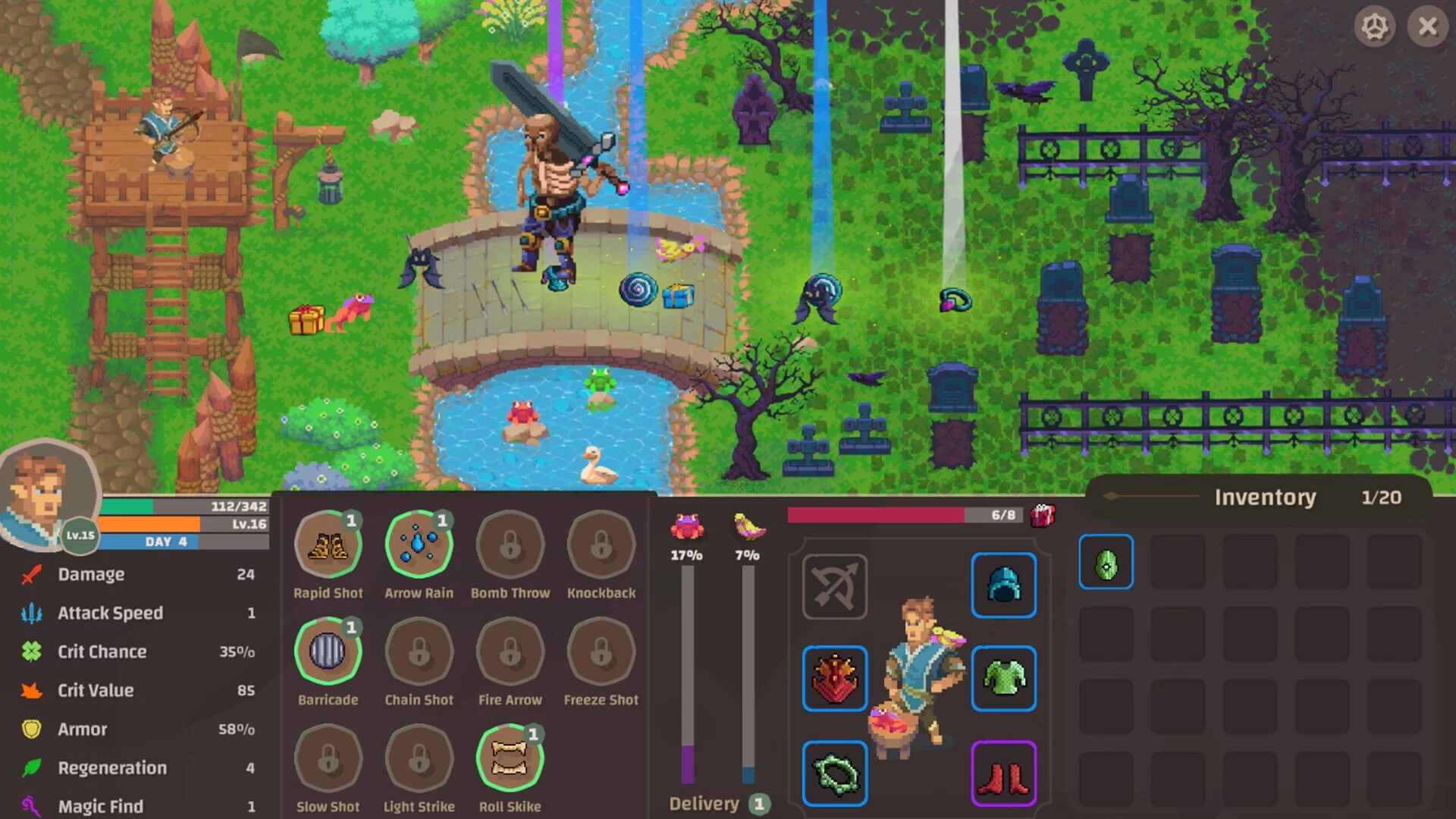 Изображение игры: Village Defenders