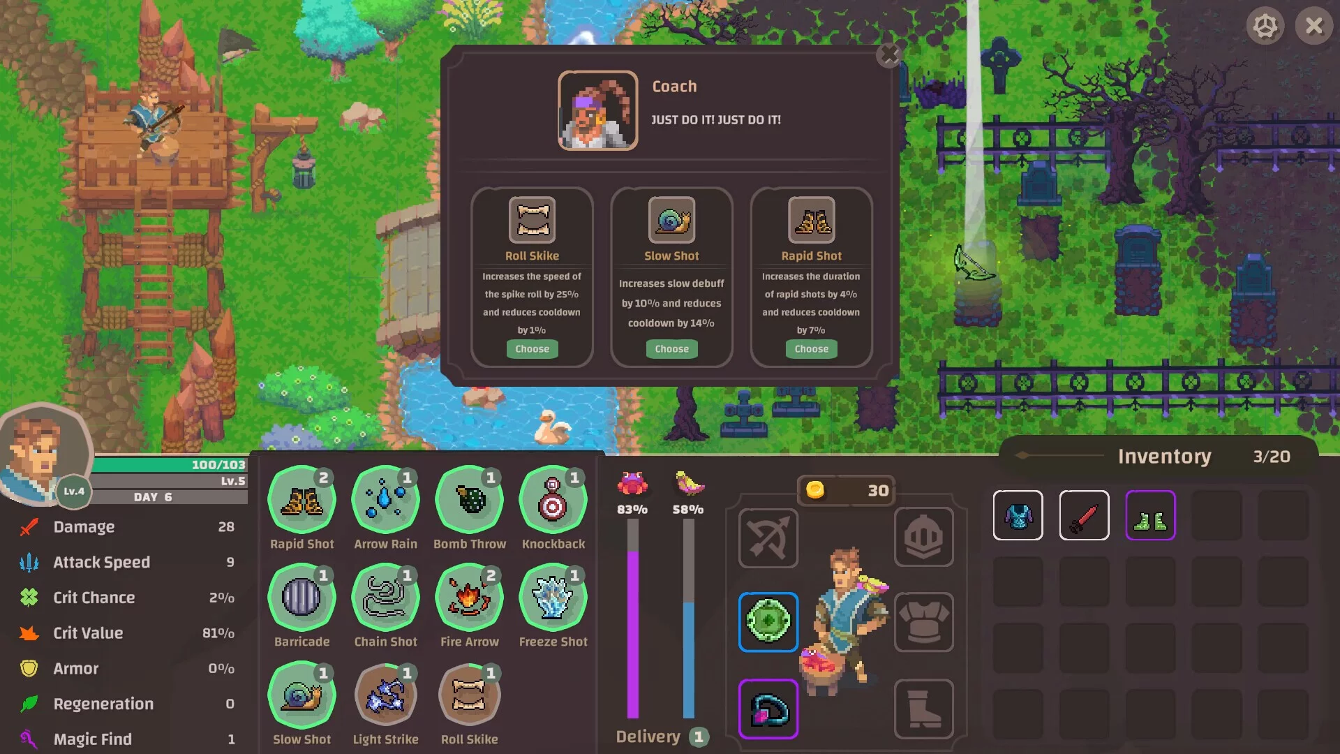 Изображение игры: Village Defenders