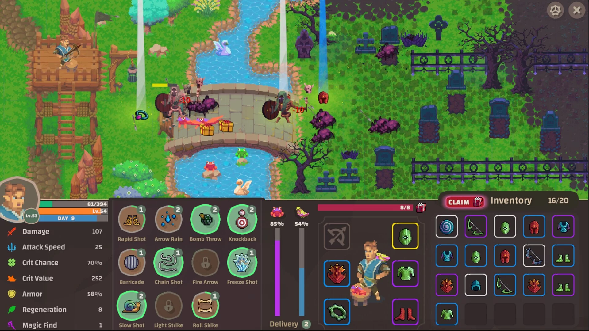 Изображение игры: Village Defenders