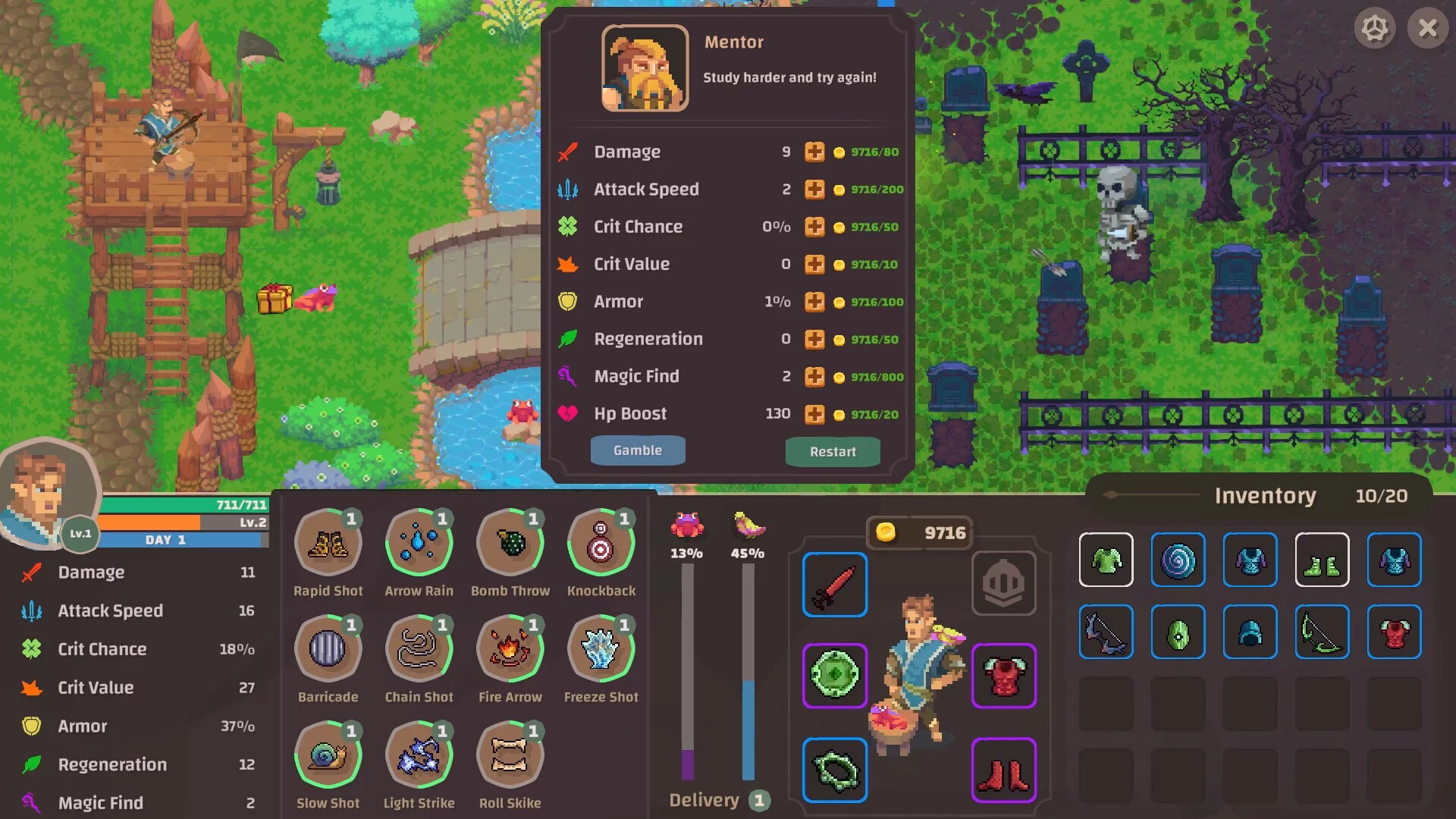 Изображение игры: Village Defenders