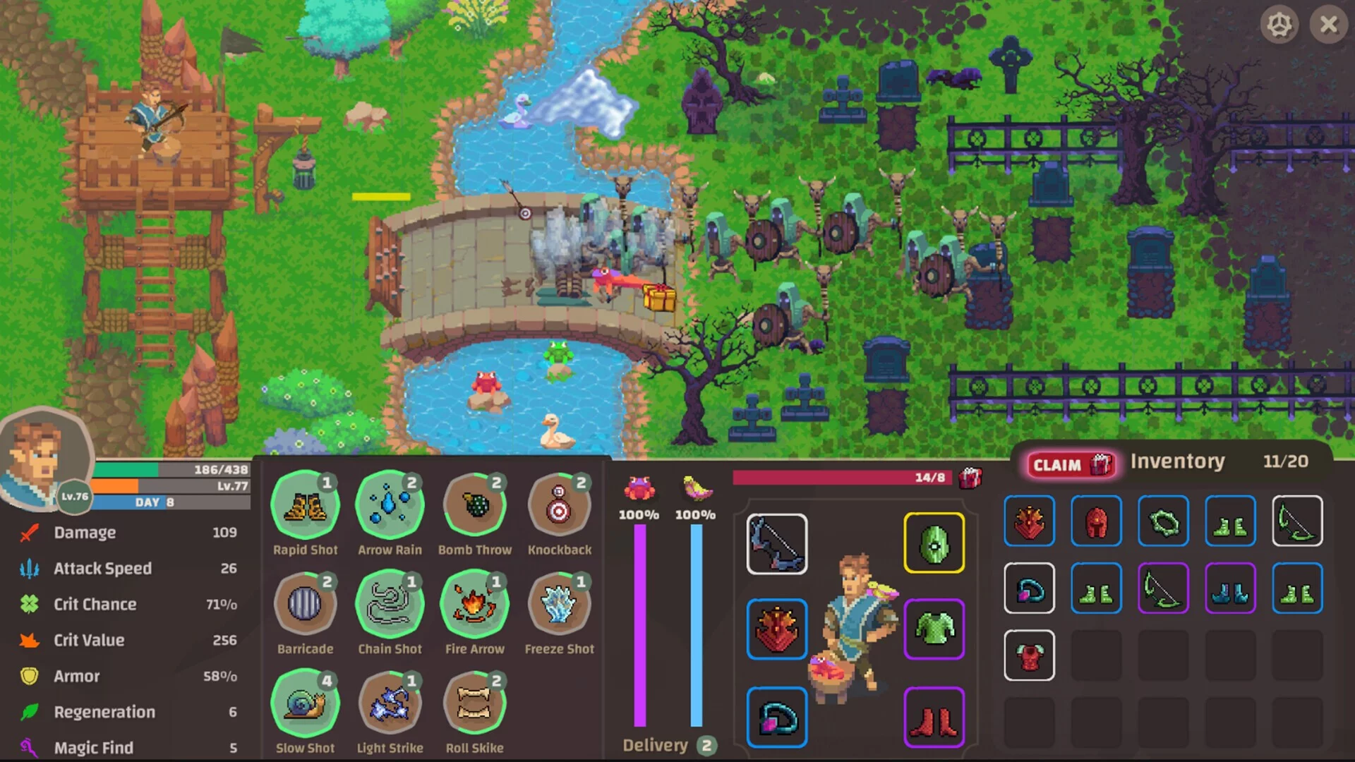 Изображение игры: Village Defenders