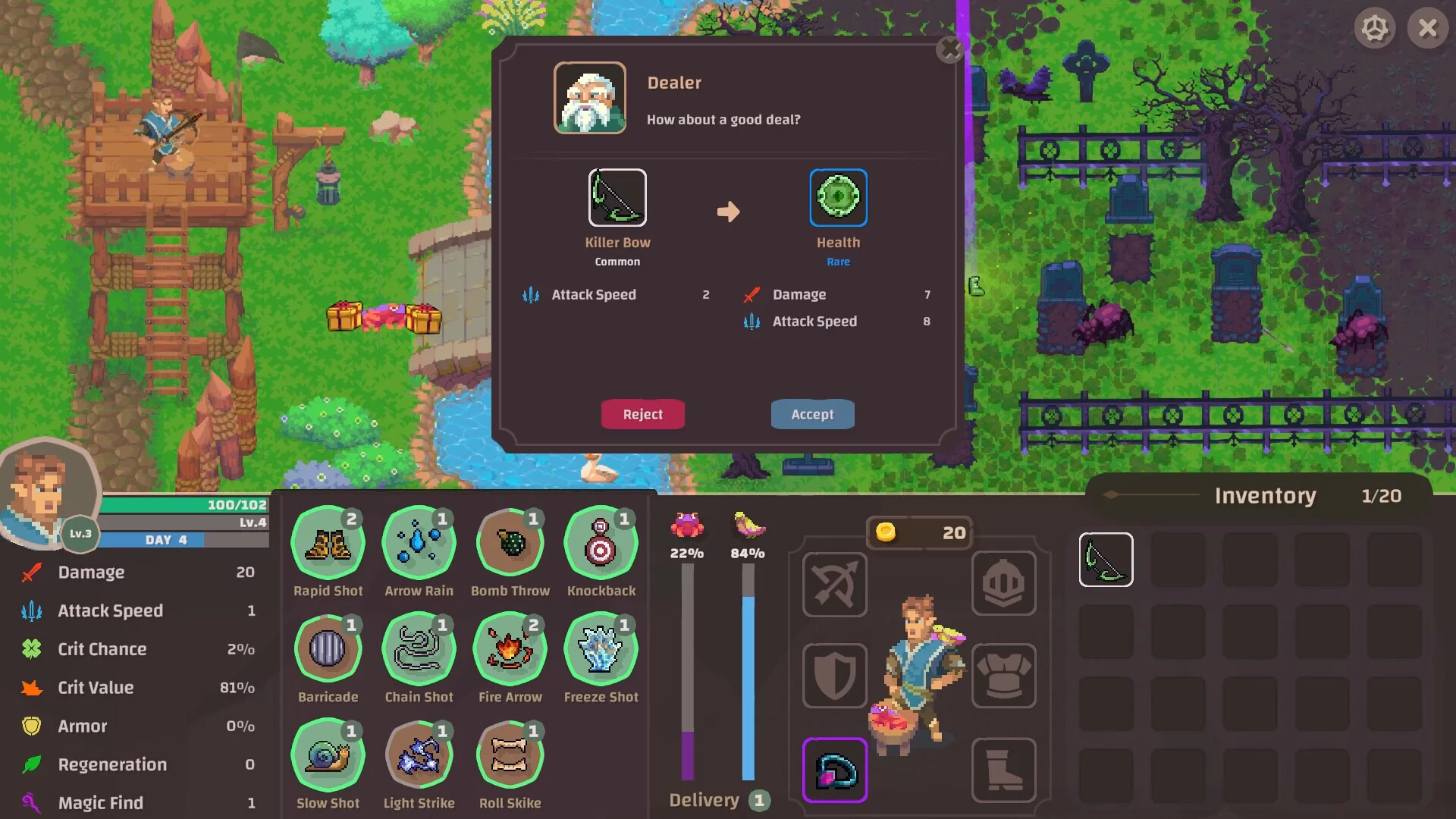 Изображение игры: Village Defenders