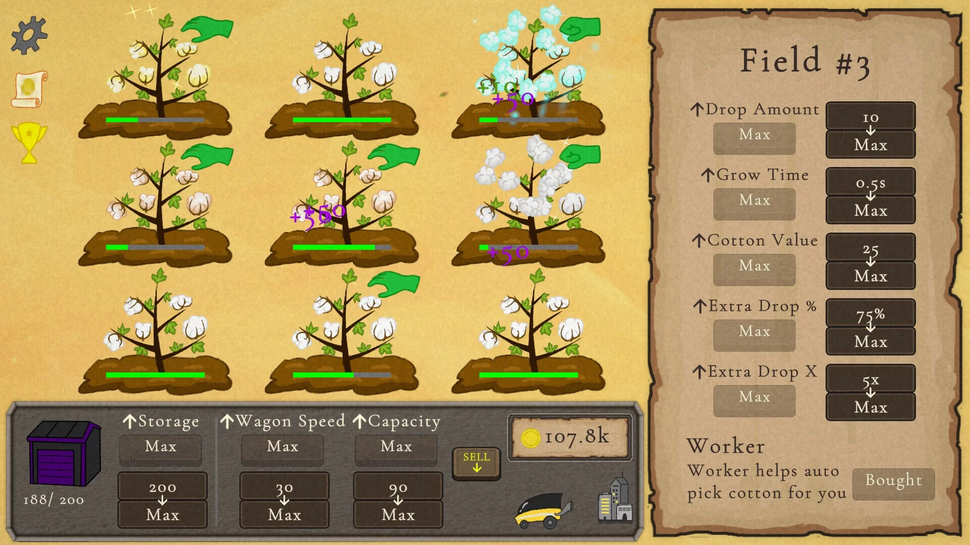 Изображение игры: Cotton Plicker