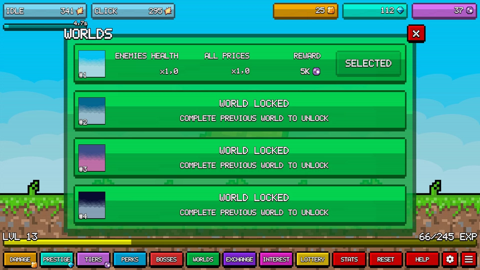 Изображение игры: Idle Pixels