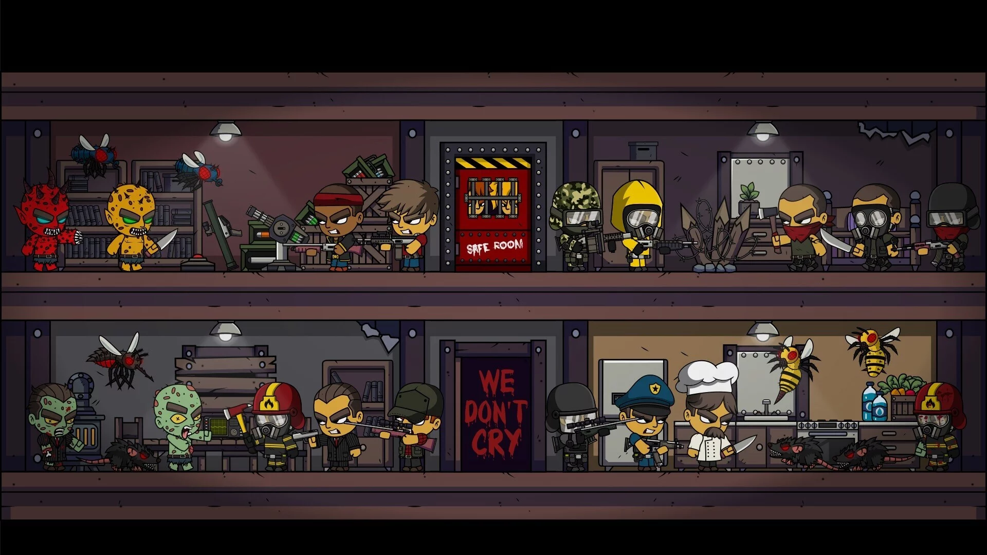 Изображение игры: We Don't Cry: Zombie Survival
