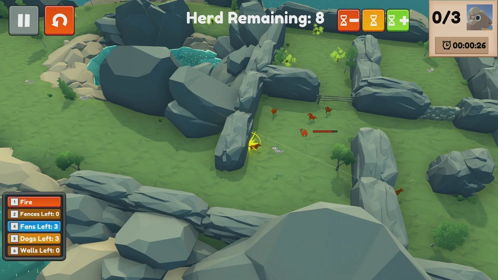 Изображение игры: The Herd