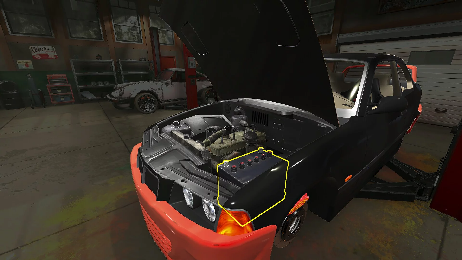 Изображение игры: Car Tuning Garage Simulator