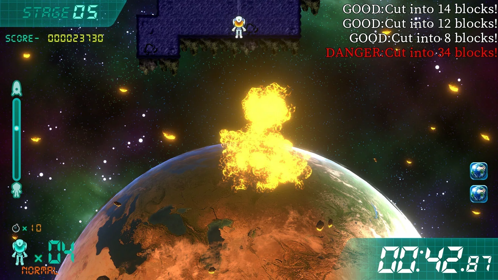 Изображение игры: EARTH SAVER