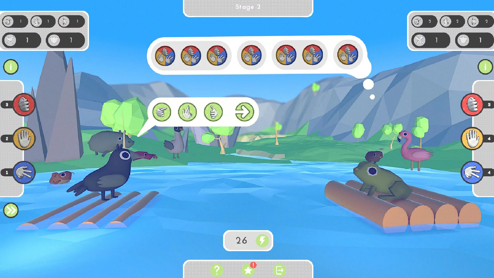 Изображение игры: Beastly Tactics: Rock Paper Scissors