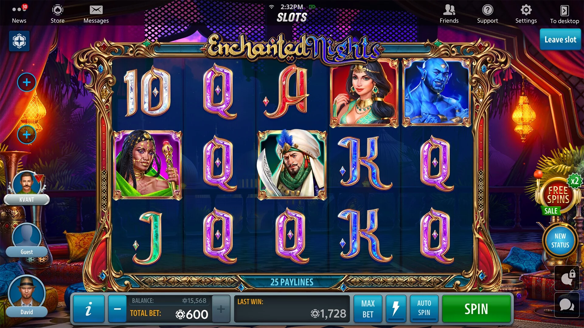 Изображение игры: Vegas Casino & Slots: Slottist