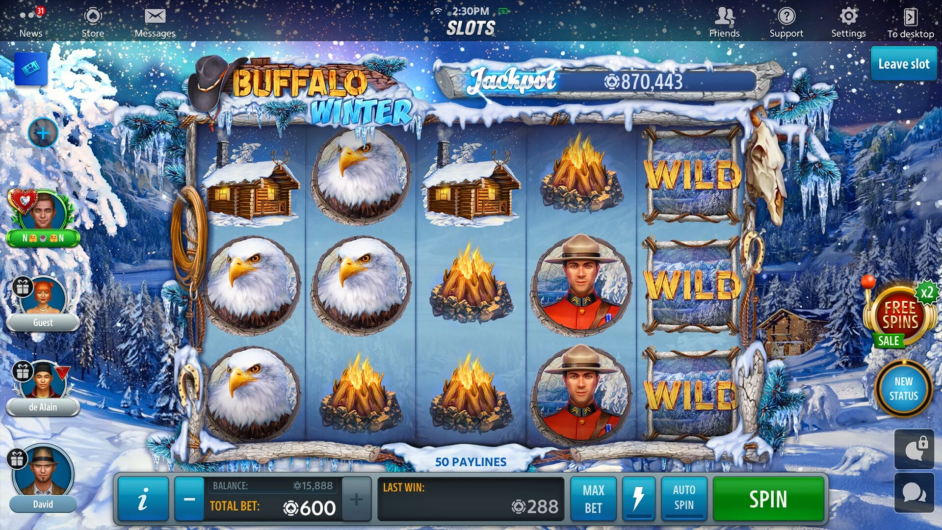 Изображение игры: Vegas Casino & Slots: Slottist